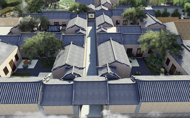 普集街道橋子村美麗村莊