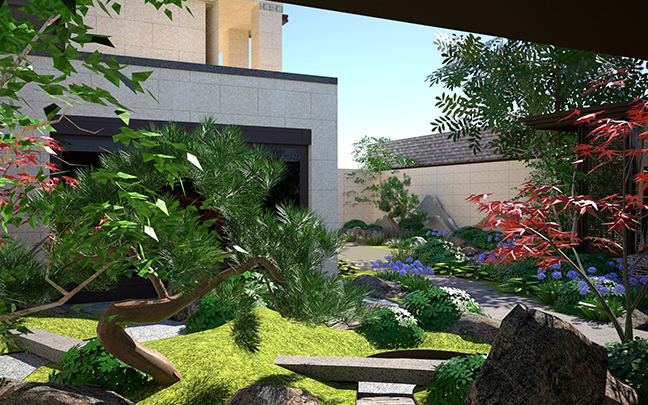 諾德名府別墅庭院設(shè)計